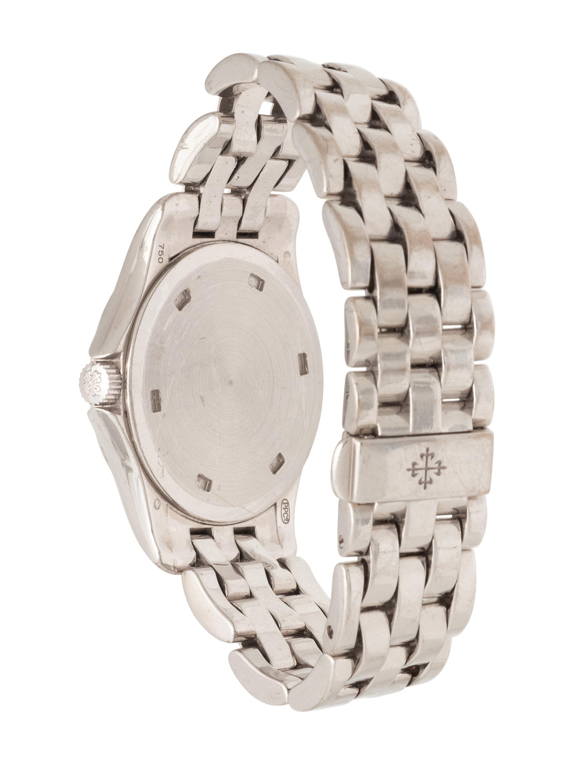 PATEK PHILIPPE, REF. 4906/1G 18K WHITE GOLD WATCH, BOX & PAPERS