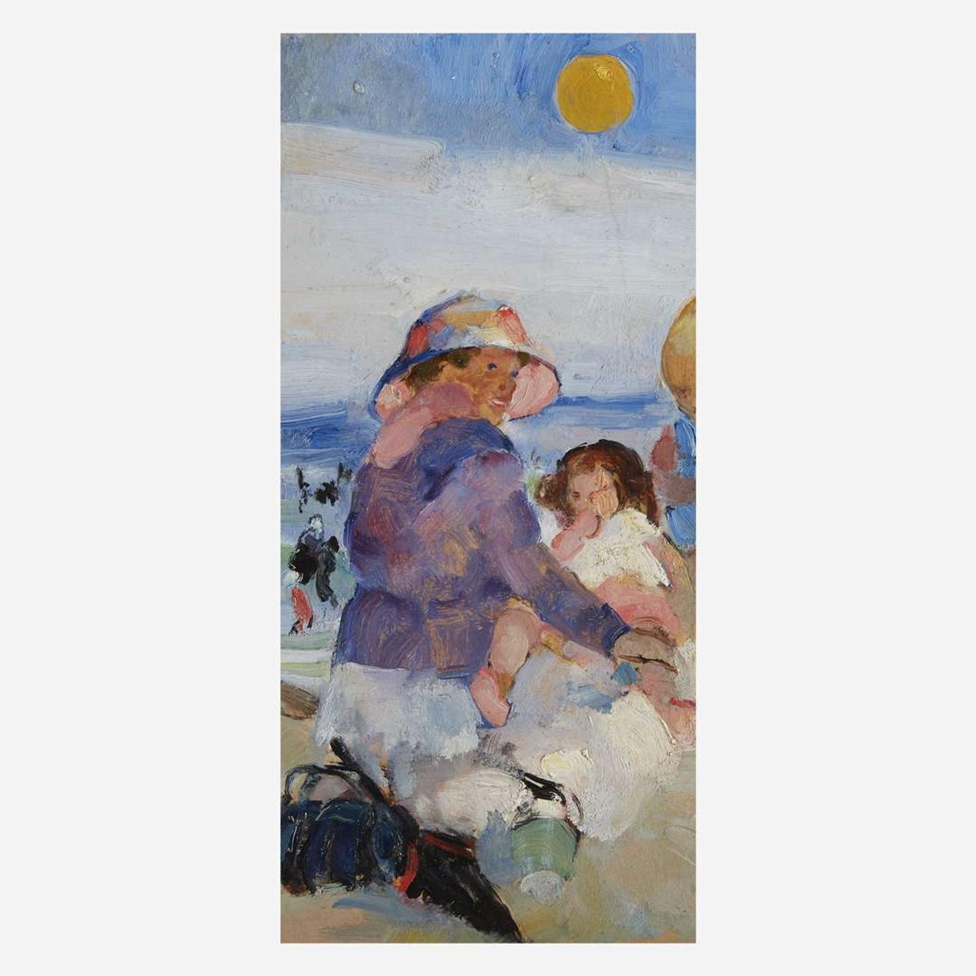 Martha Walter (American, 1875–1976) A Day at the Beach