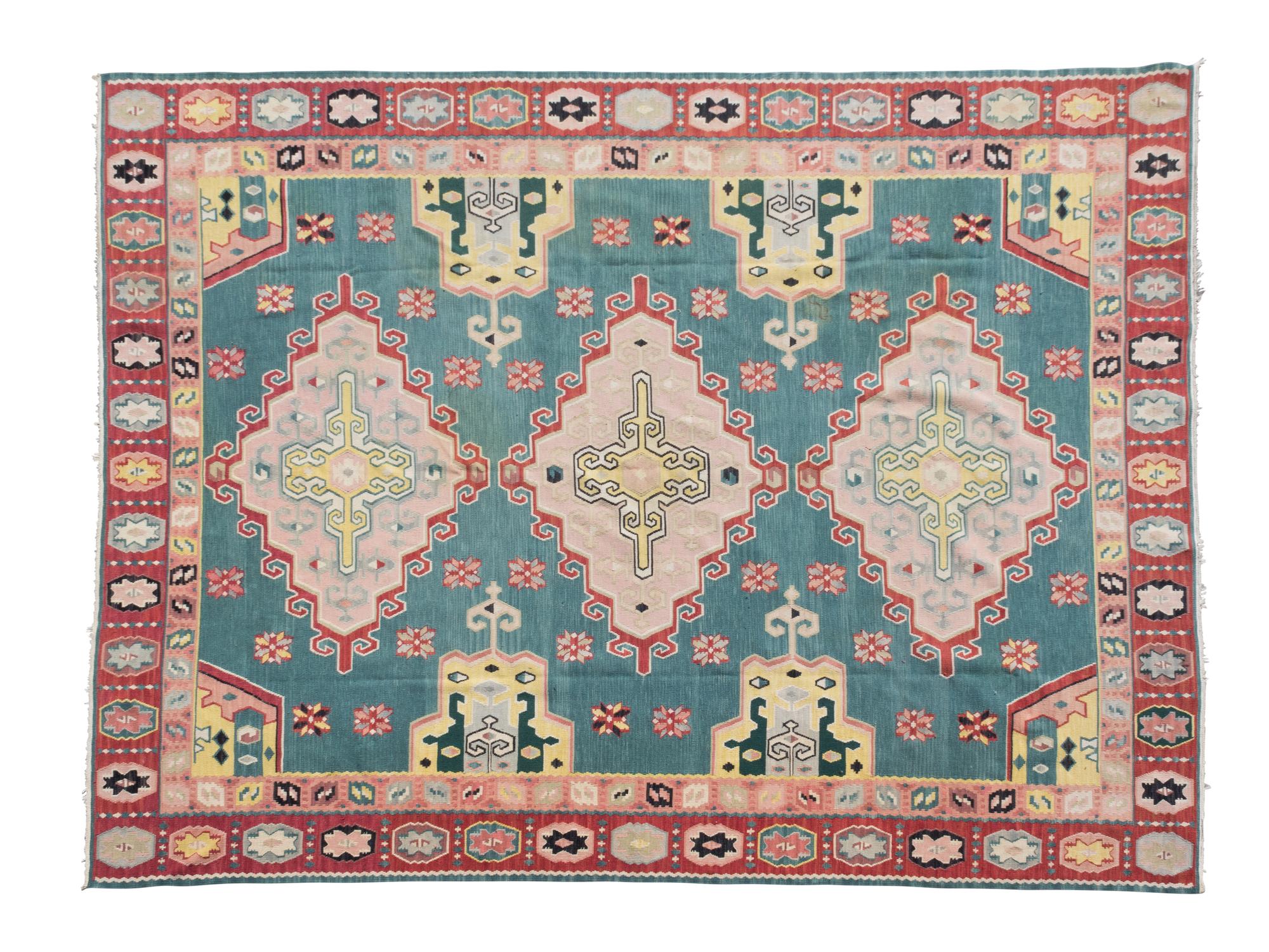 A Khilim Rug — 20TH CENTURY