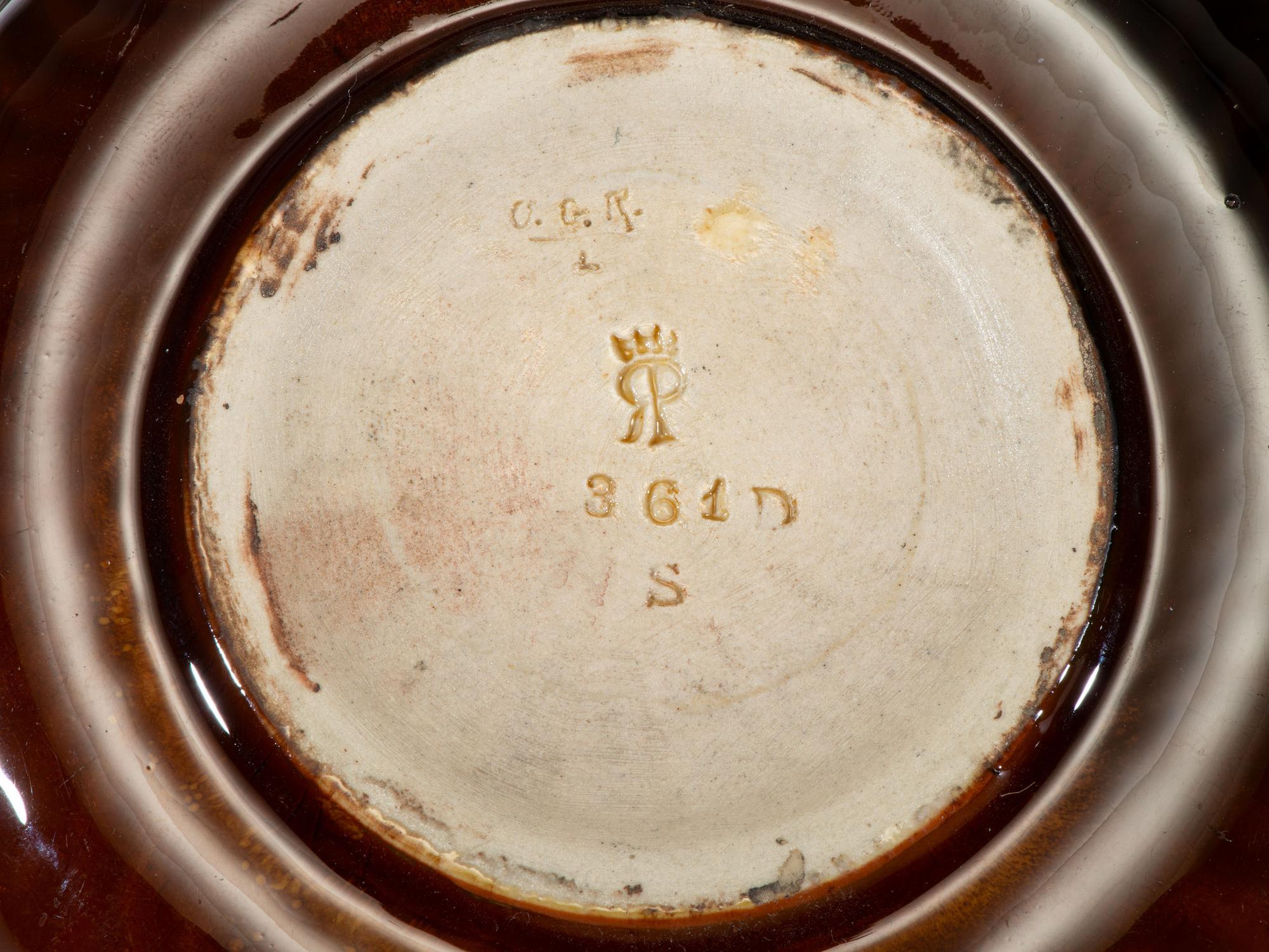 Three Rookwood Pottery Standard Glaze Table Articles, Including Artist Decorated Examples