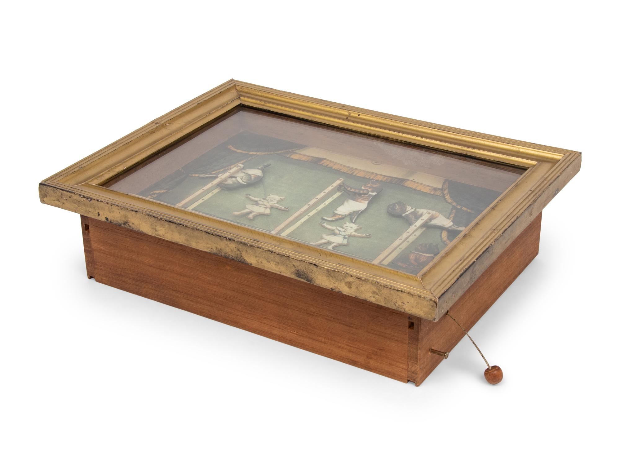 A Musical Automata Cat Picture Box