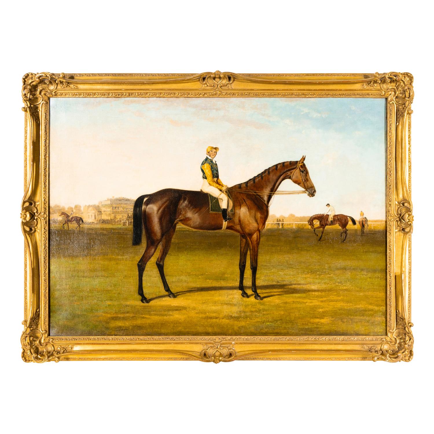 Harry Hall (British, 1814-1882) — Portrait of Blue Bonnett