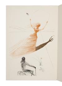 [ARTIST'S BOOK]. DALI, Salvador (1904-1989), illustrator. -- DODGSON, Charles Lutwidge ("Lewis Carroll") (1832-1898). Alice in Wonderland . New York: W.U.C.U.A. and Maecenas Press - Random House, 1969.