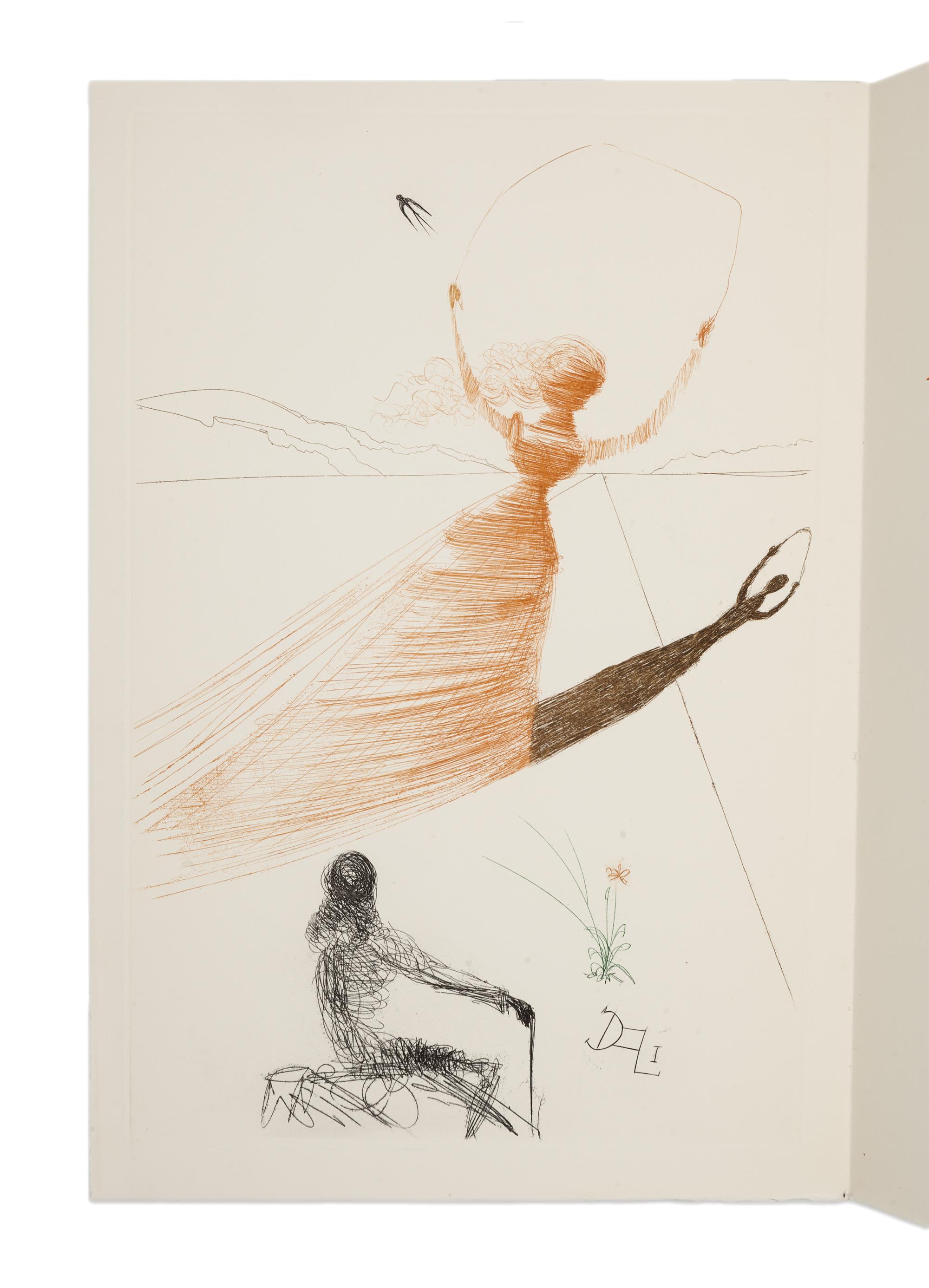 [ARTIST'S BOOK]. DALI, Salvador (1904-1989), illustrator. -- DODGSON, Charles Lutwidge ("Lewis Carroll") (1832-1898). Alice in Wonderland . New York: W.U.C.U.A. and Maecenas Press - Random House, 1969.