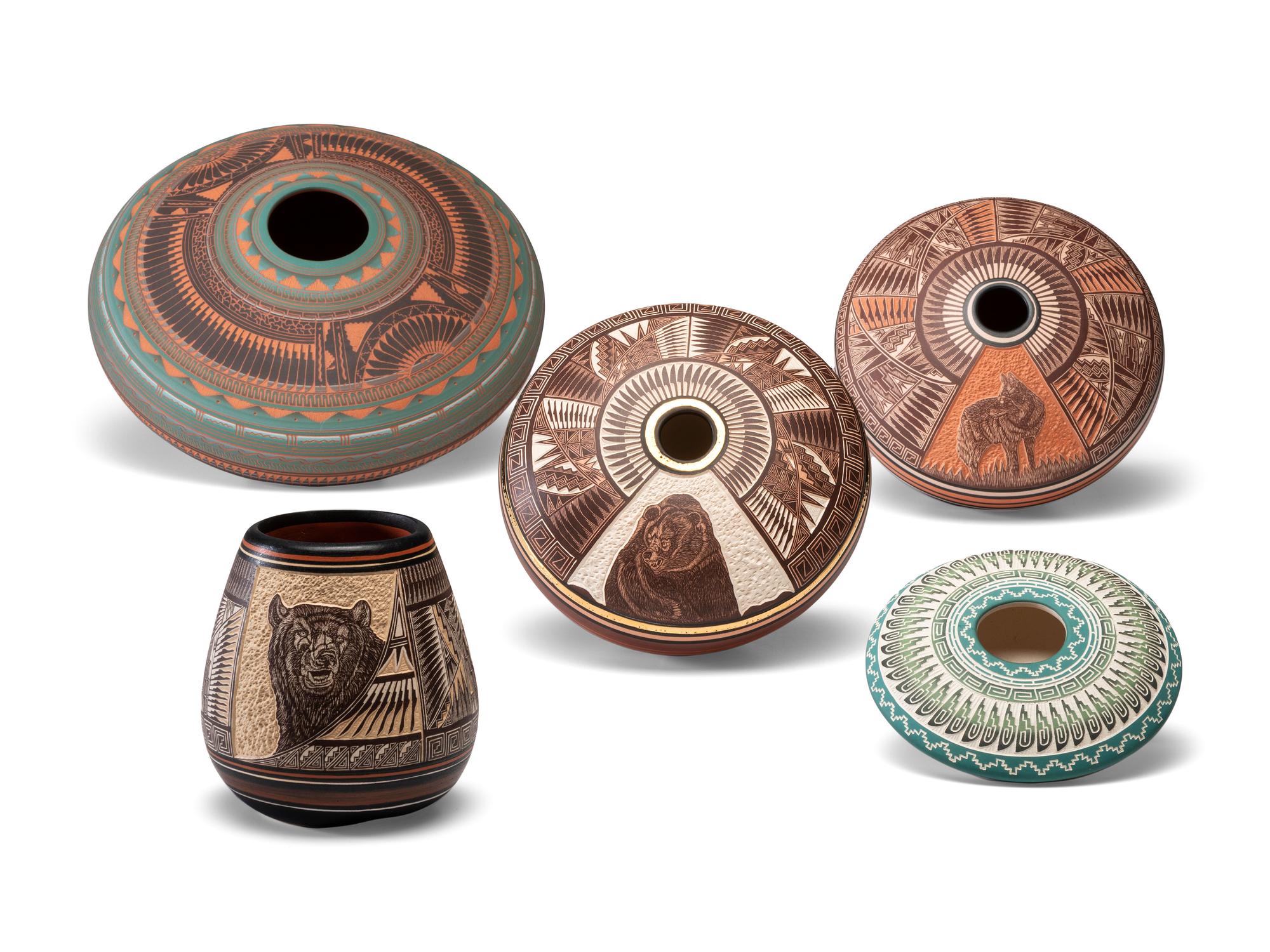Navajo Polychrome Pottery