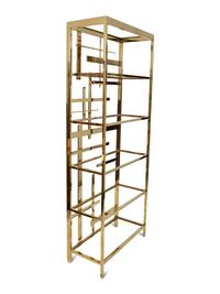 A Brass Etagere By Mitchell Gold and Bob Williams — 20TH CENTURY