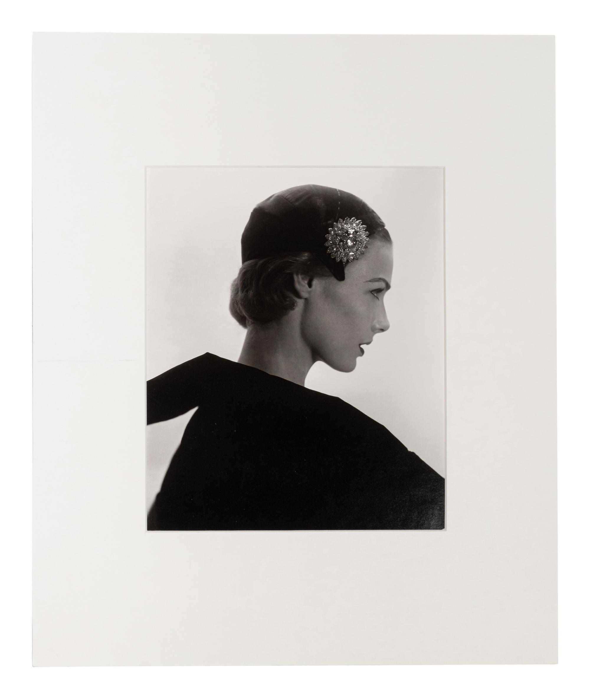 Horst P. Horst (1906-1999) Hat with Jewels (Lillian Marcuson), New York, 1950s
