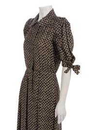 Yves Saint Laurent Print Dress, 1980-90s