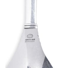 A Georg Jensen Silver Stuffing Spoon