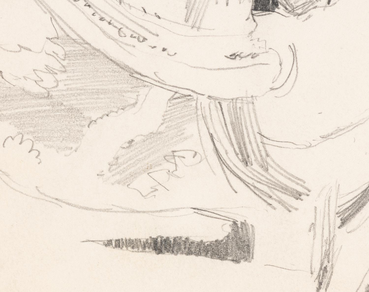 Portrait of E.E. Yore [Portrait of Eeyore from Winnie the Pooh]