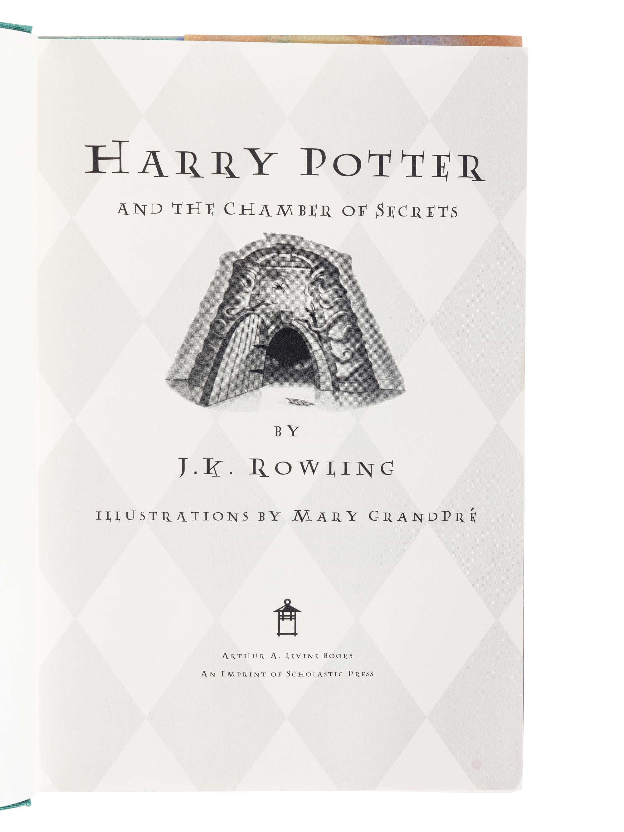 ROWLING, J.K. (b. 1965). A group of 7 works by Rowling, comprising: