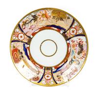 A Chamberlain Worcester Porcelain Plate Diameter 8 3/8 inches.