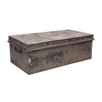 US Navy Tin Travel Trunk