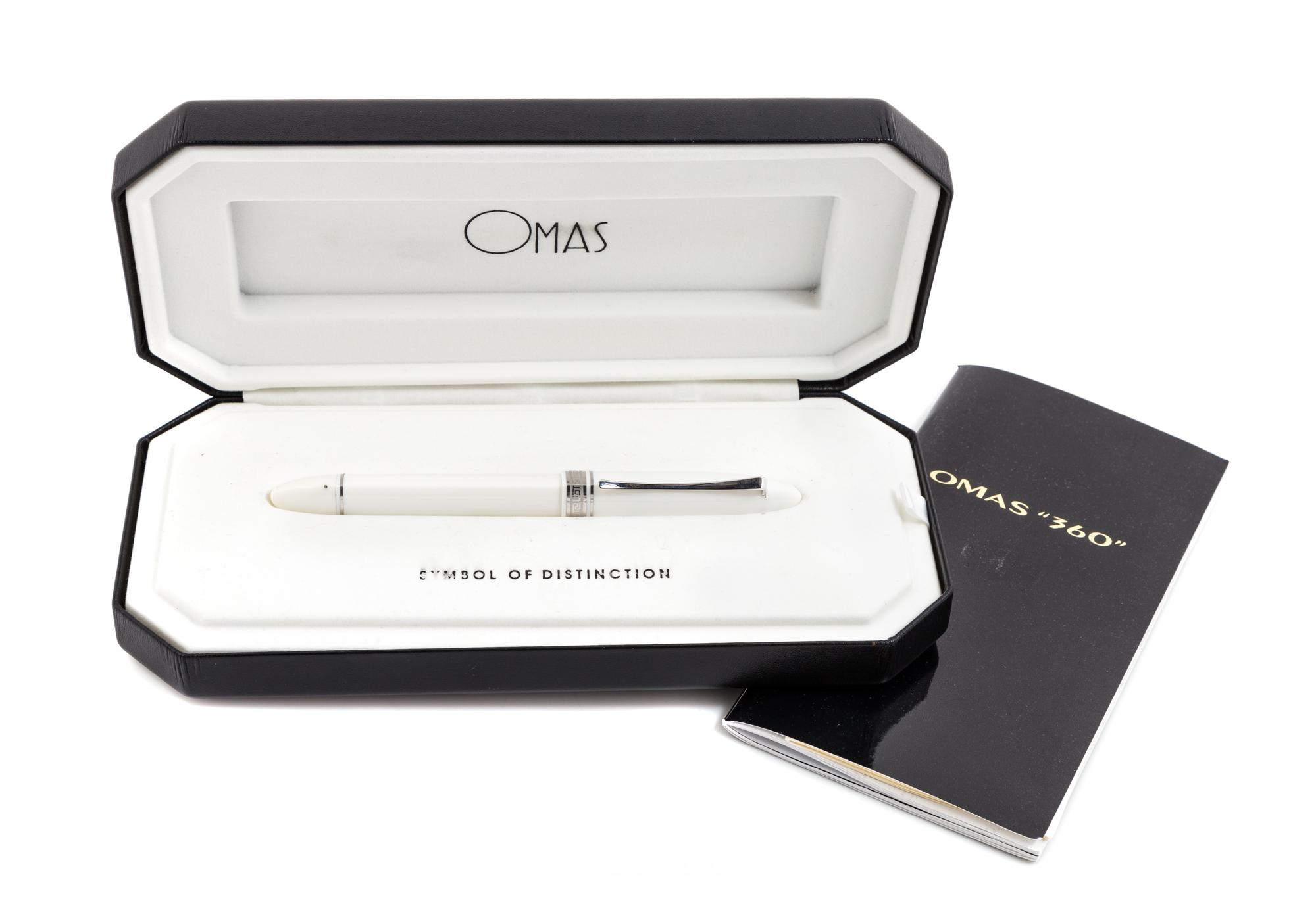 An Omas 360 Fountain Pen