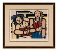 La lecture , 1952