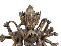 [APPROVED FOR DONATION] A Sino-Tibetan Gilt Bronze of Bodhisattva and Consort