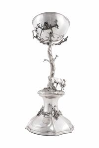 An English Silver-Plate Centerpiece