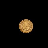 An 1852 Liberty Head: Type 1 $1 Gold Coin