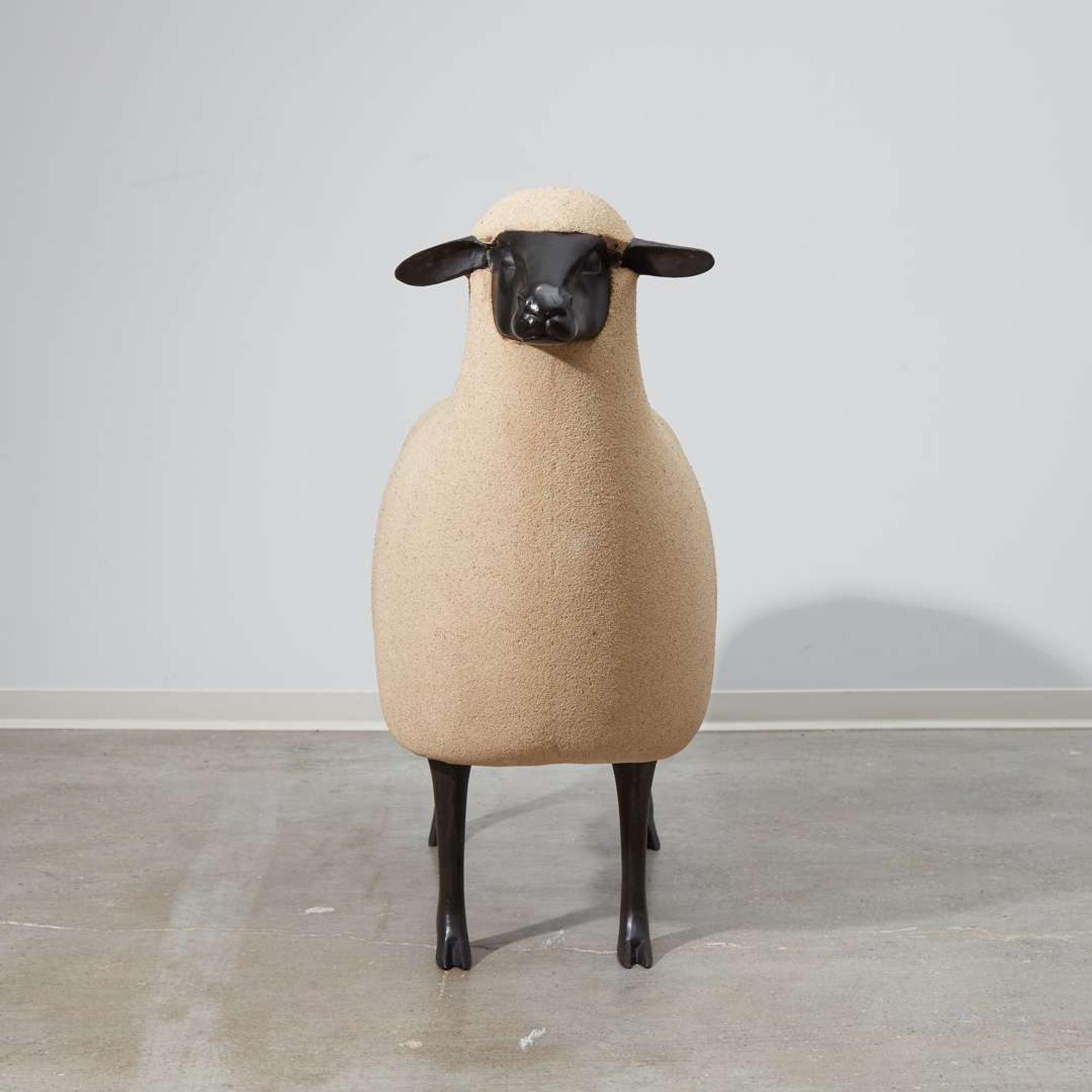 François-Xavier Lalanne (French, 1927-2008) Two Moutons de Pierre