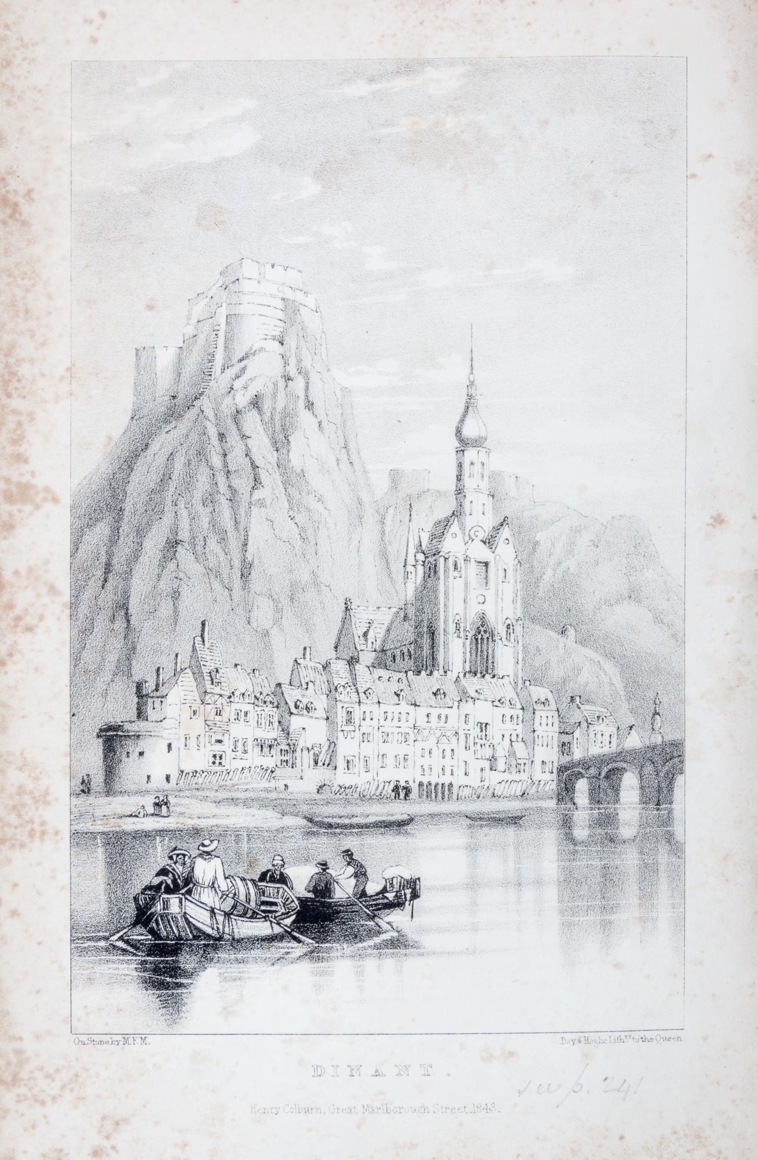 QUIN, MICHAEL J. Steam Voyages on the Seine. London, 1843. First edition. 2 vols.