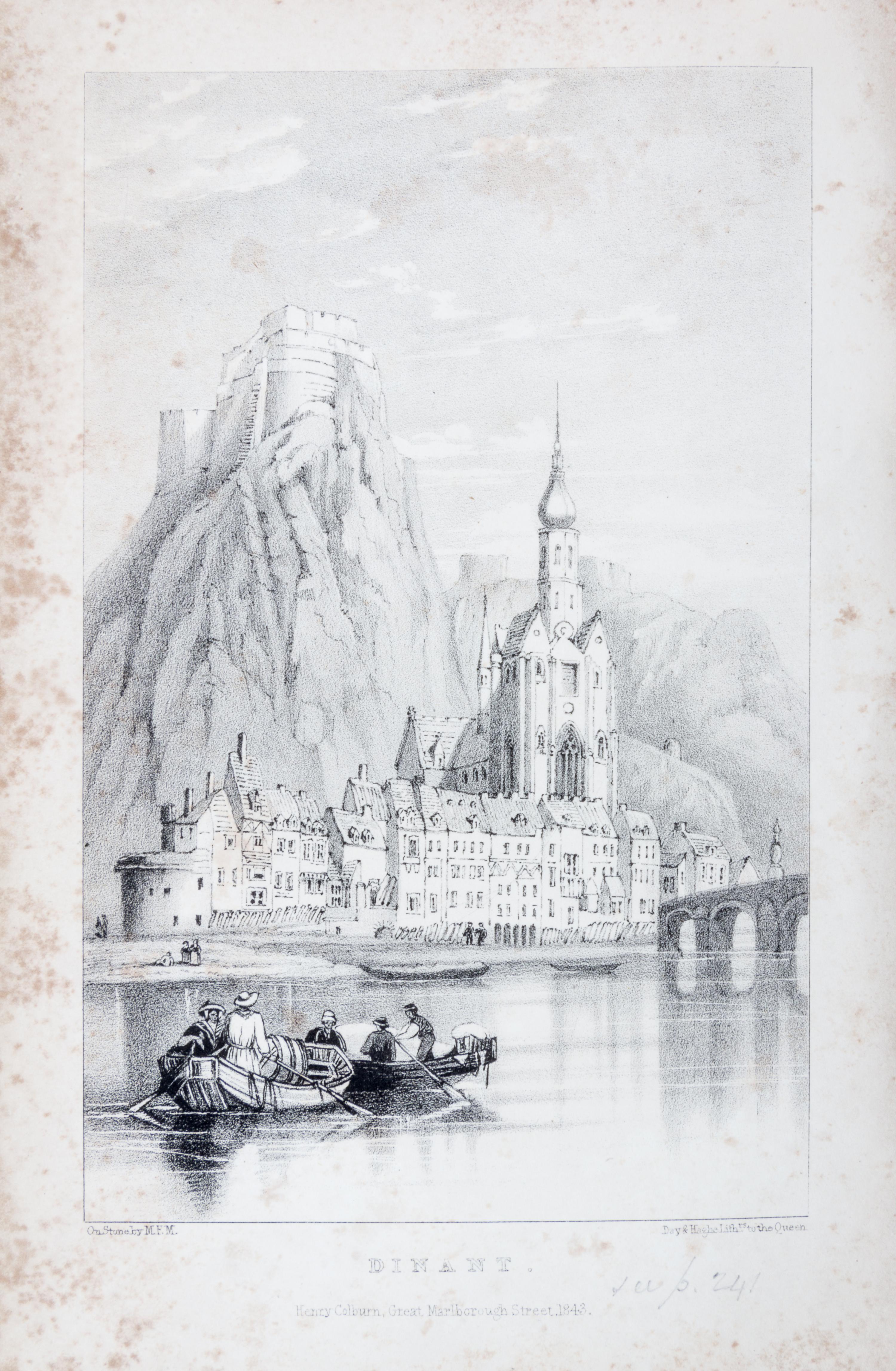 QUIN, MICHAEL J. Steam Voyages on the Seine. London, 1843. First edition. 2 vols.