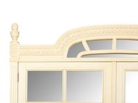 A Louis XVI Style White Painted Four-Door Armoire by Julia Gray, New York