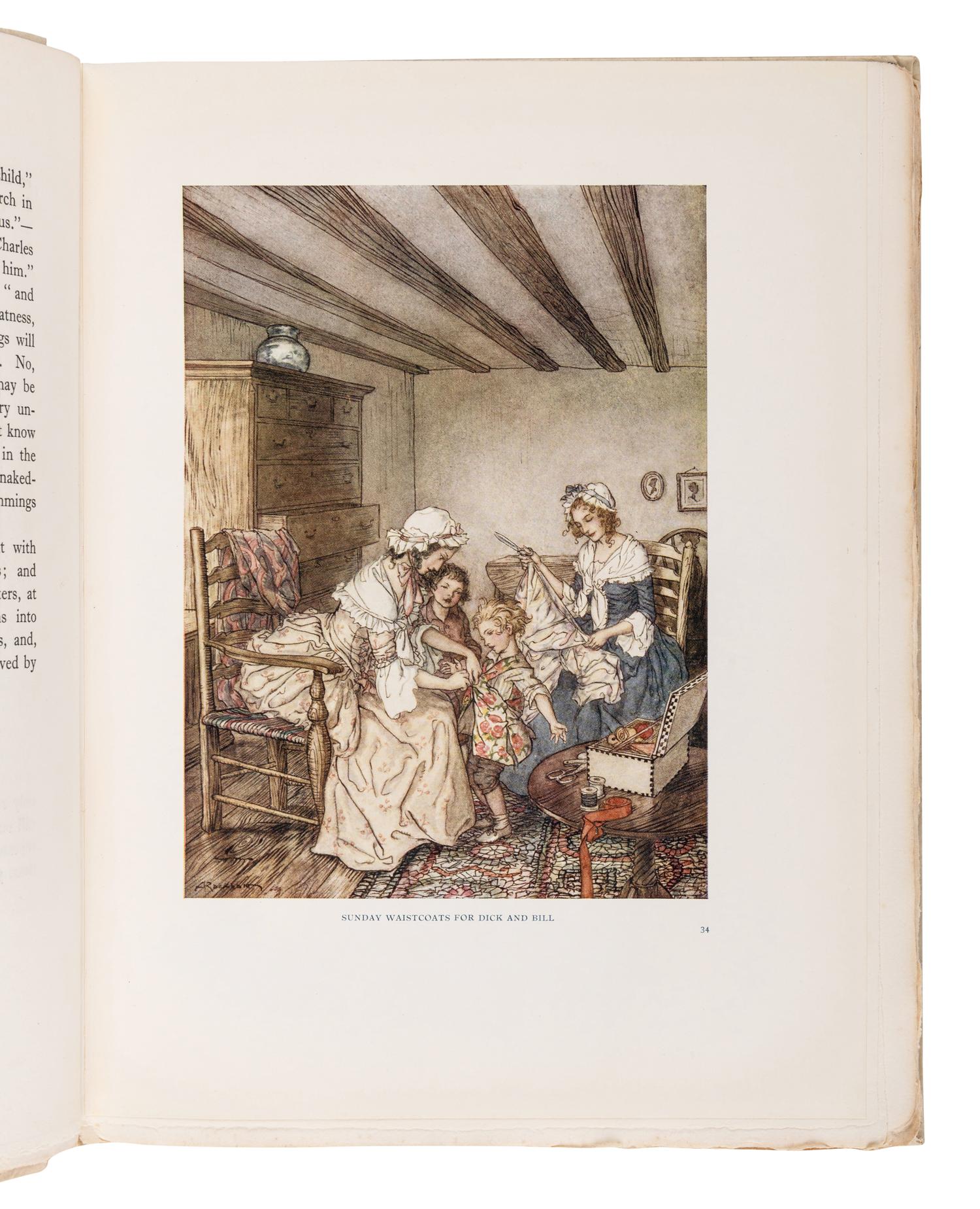 [RACKHAM, Arthur (1867-1939), illustrator]. GOLDSMITH, Oliver (1728-1774). The Vicar of Wakefield. London: George G. Harrap & Company, 1929.