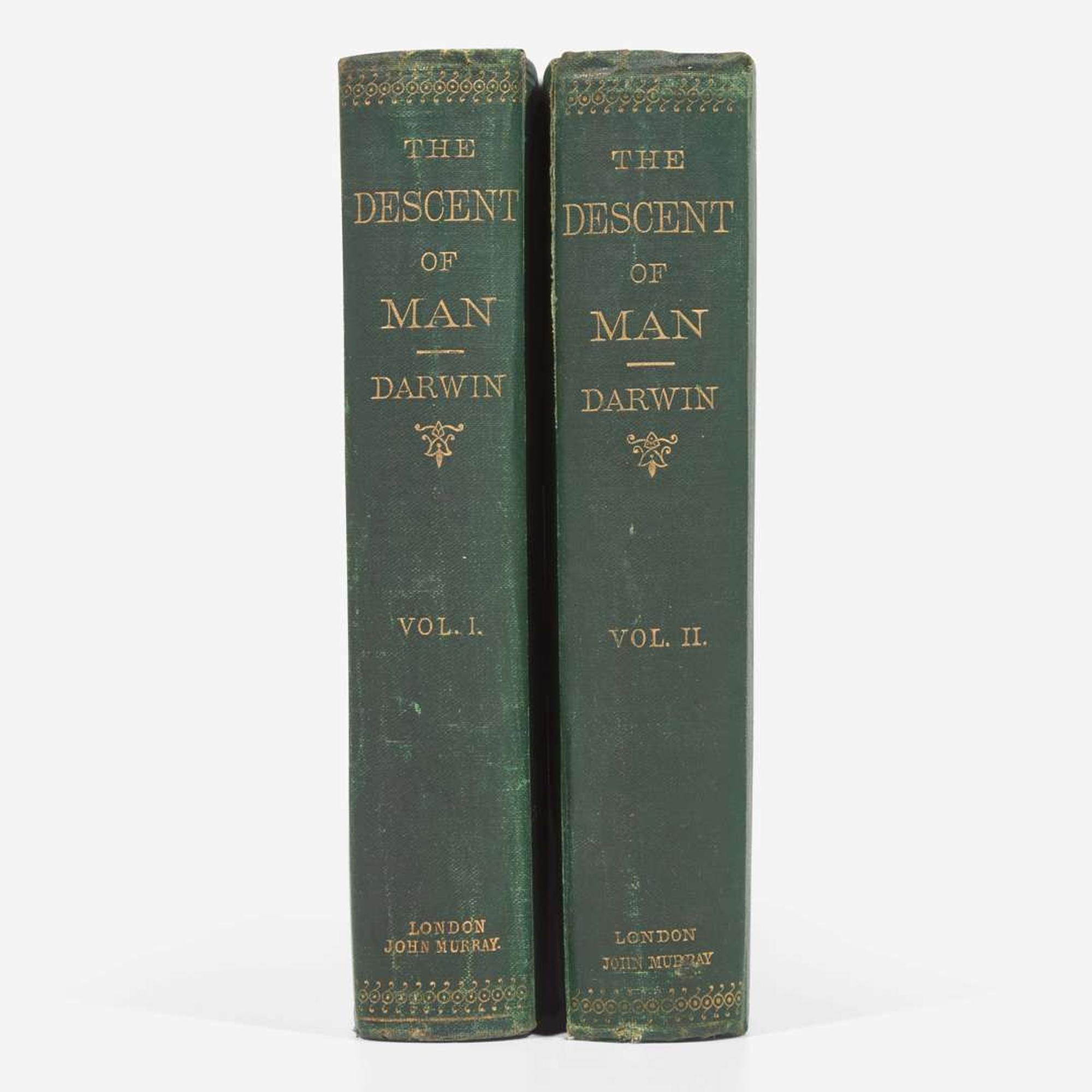 [Science, Medicine & Mathematics] Darwin, Charles The Descent of Man, and Selection in Relation to Sex
