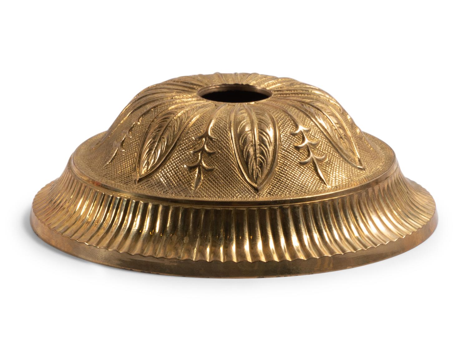 An Empire Style Gilt Bronze Six-Light Chandelier