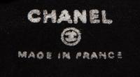 Chanel, Black Lambskin & Faux-Pearl Half Gloves
