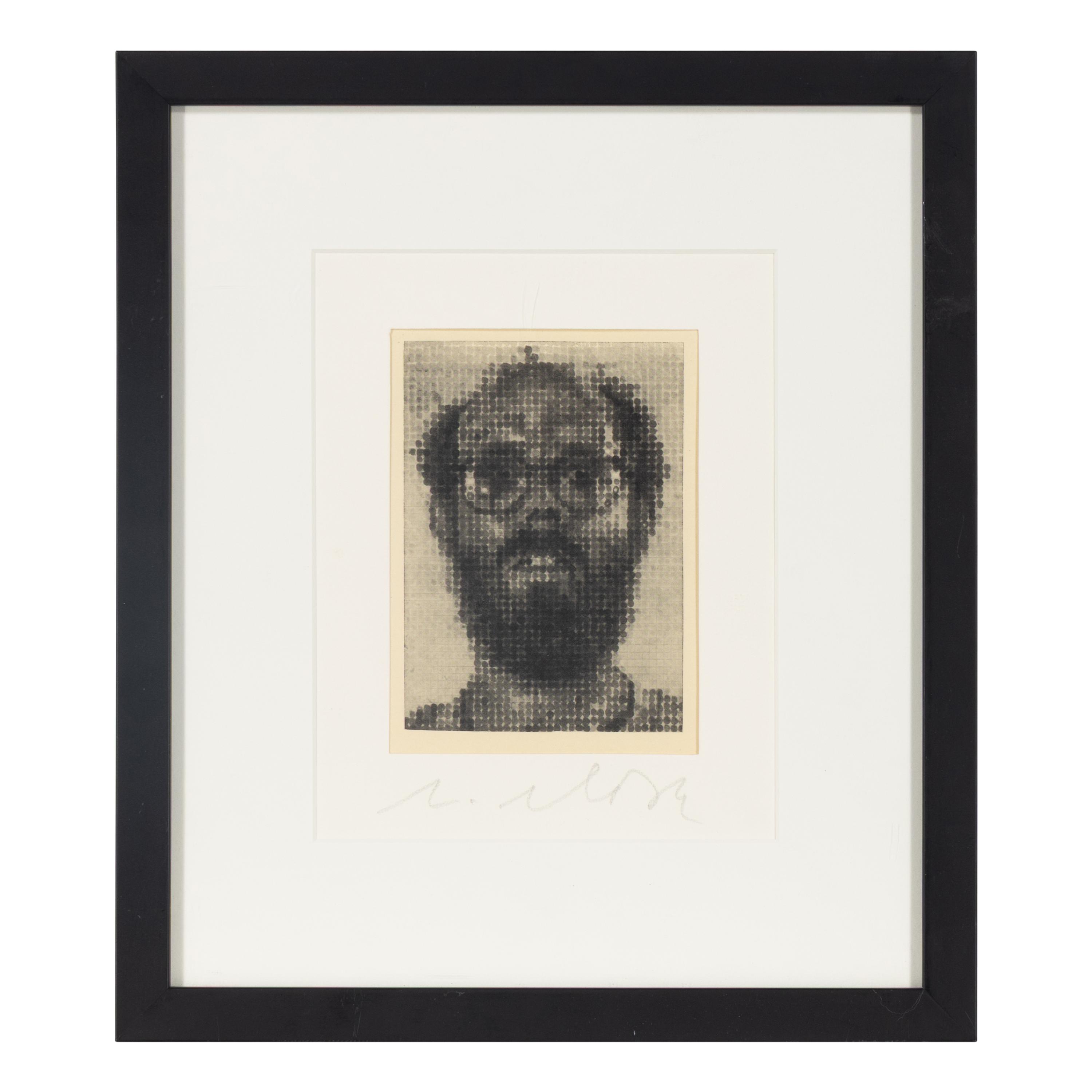 Chuck Close (American, 1940-2021) — Self-Portrait, 1996