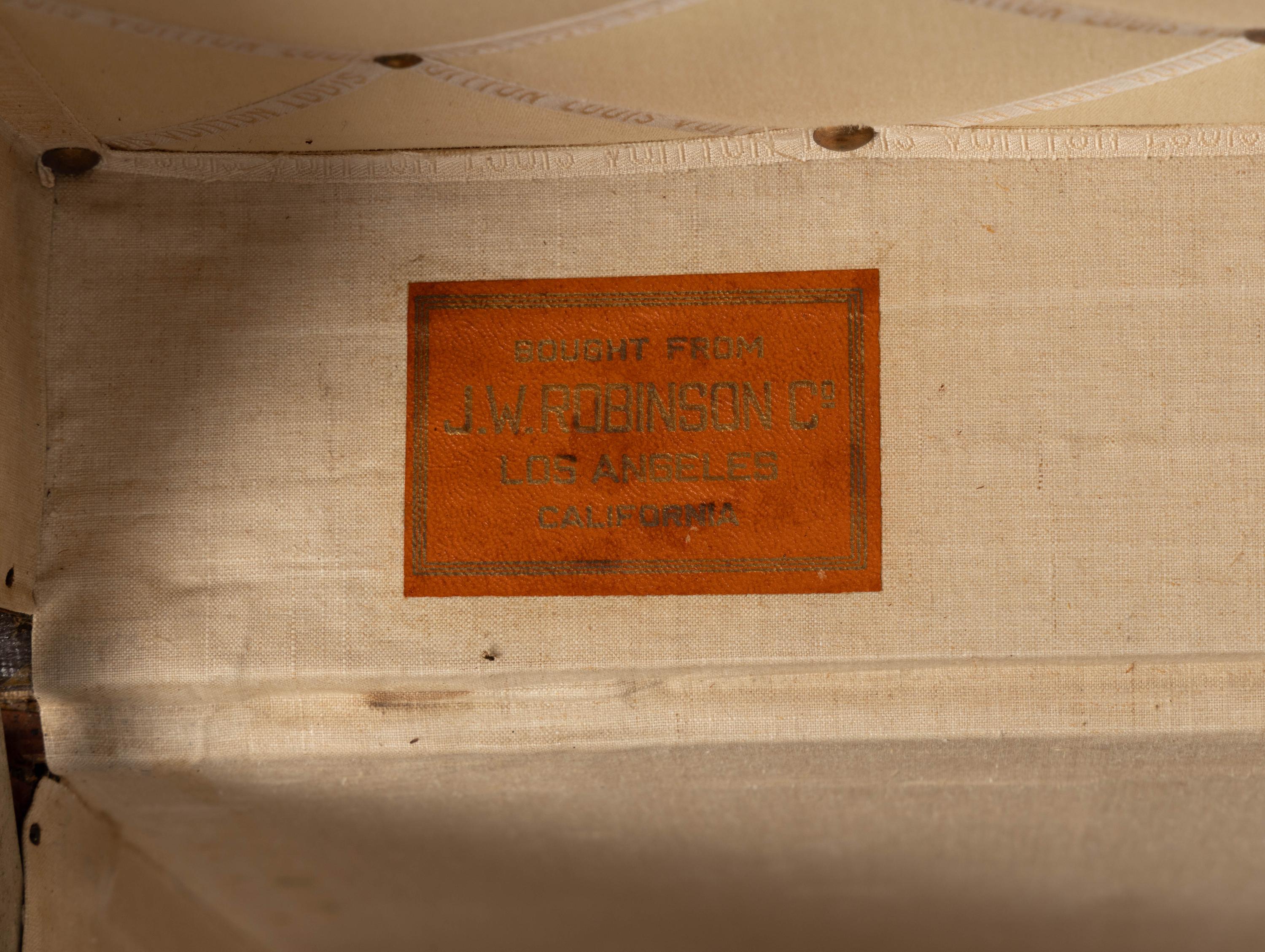 Louis Vuitton, Antique Monogram Steamer Trunk