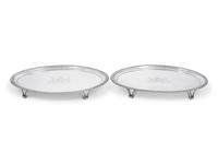 A Pair of George III Silver Waiters