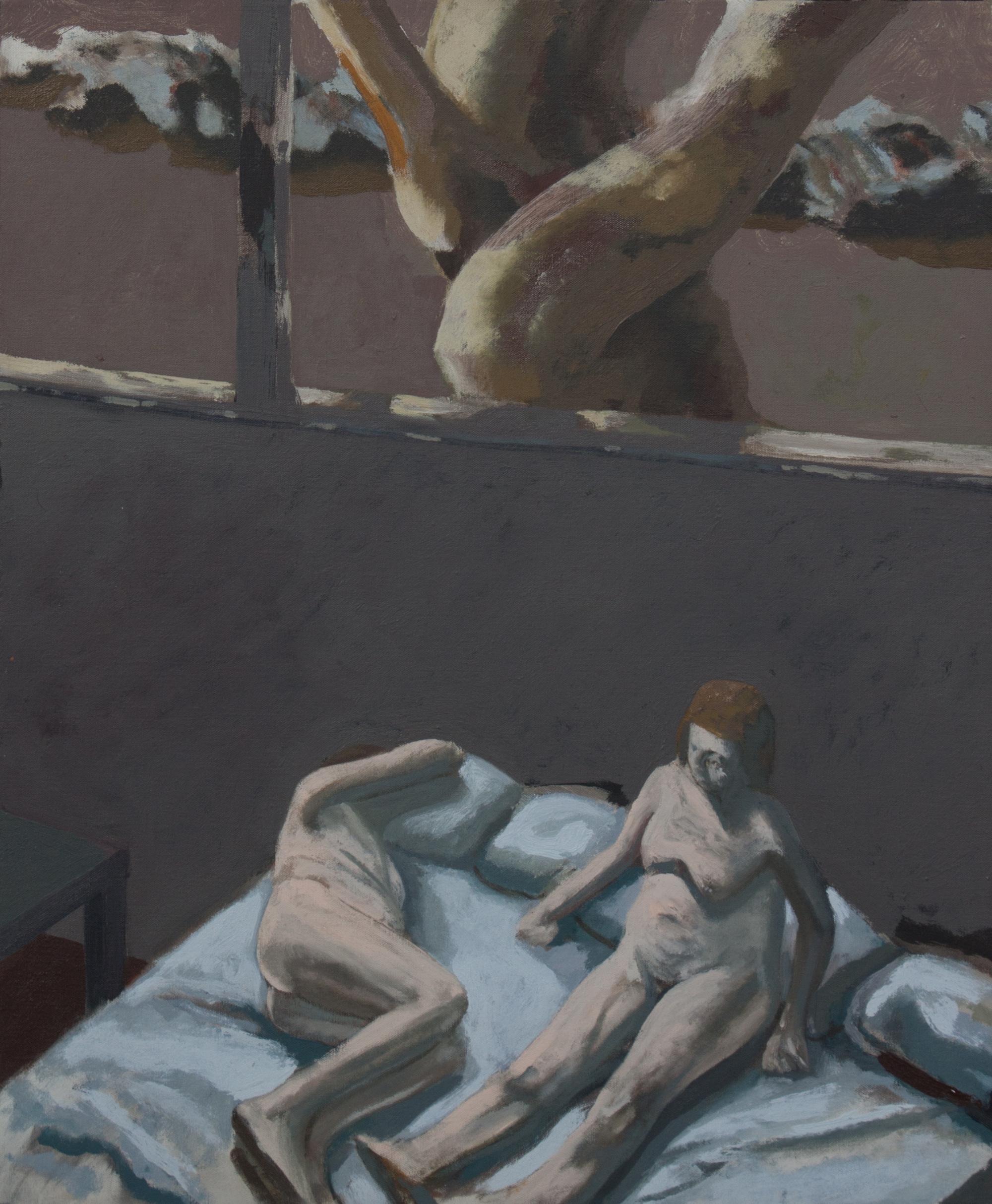 James McGarrell, (American, b. 1930), Couple