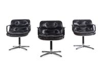 Set of Three Executive Task Armchairs Knoll, USA