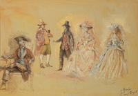 Costume Illustrations (three works)