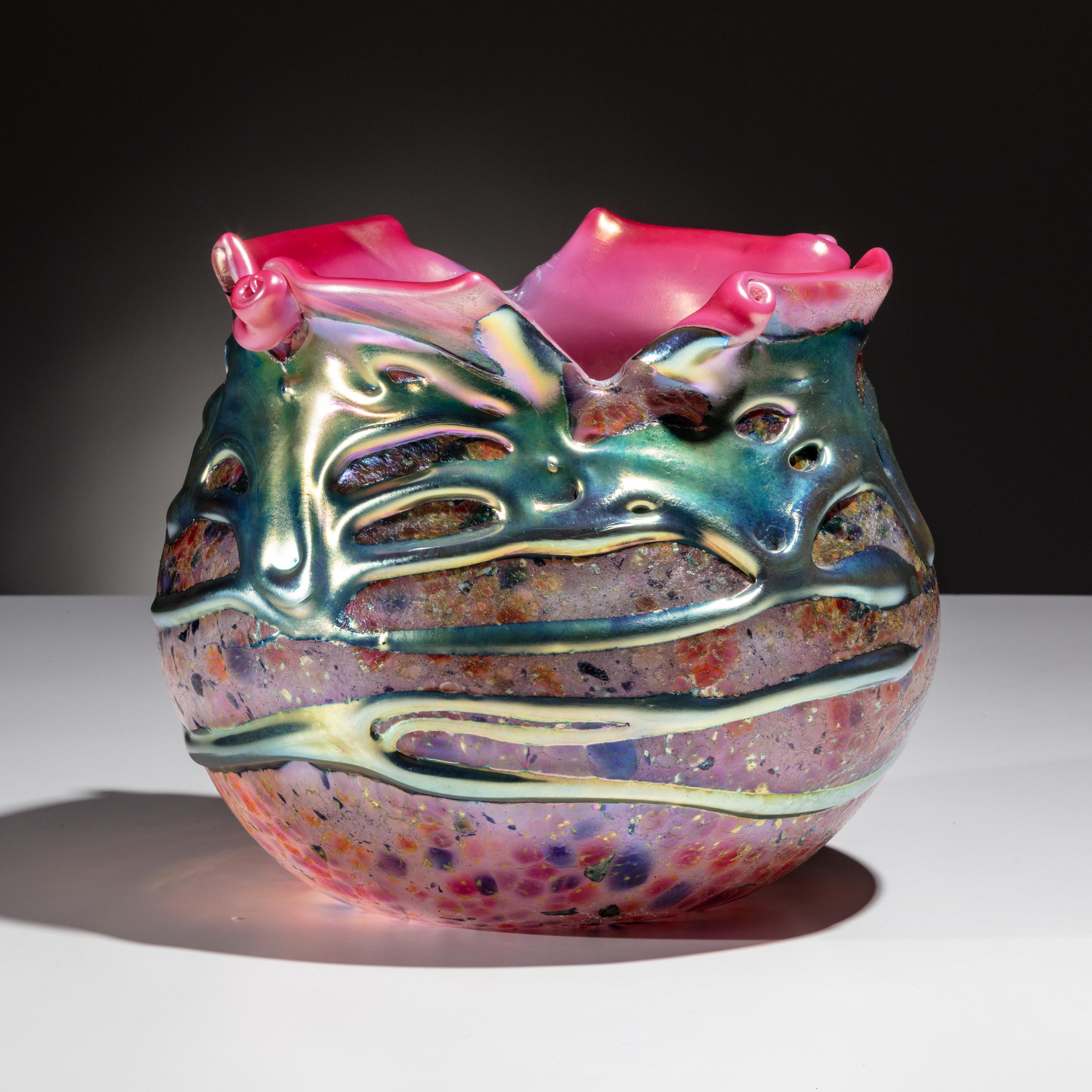 Charles Lotton (American, 1935–2021) — Pink 'Lava' Bowl, 2006
