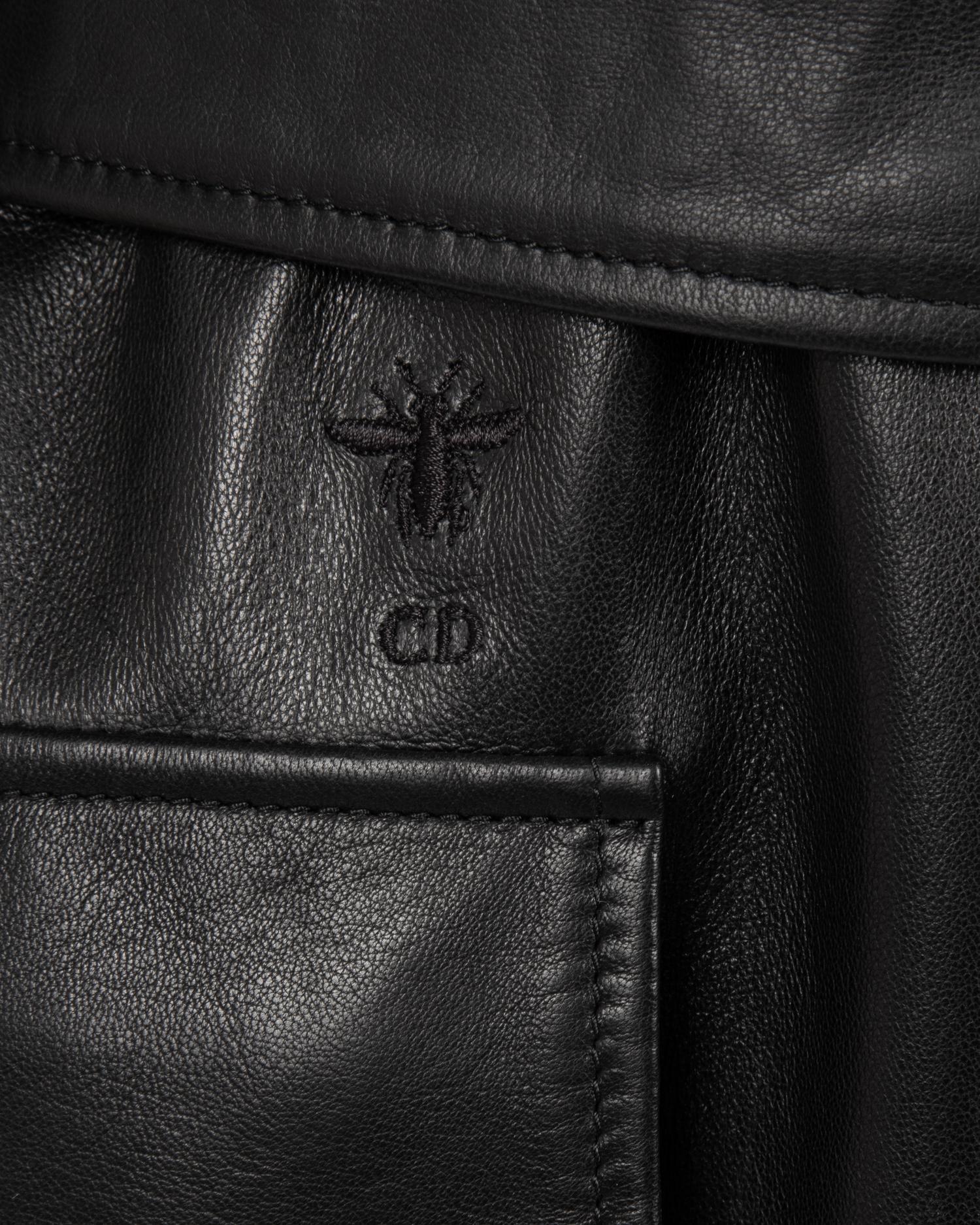 Christian Dior Lambskin Leather Trench Coat