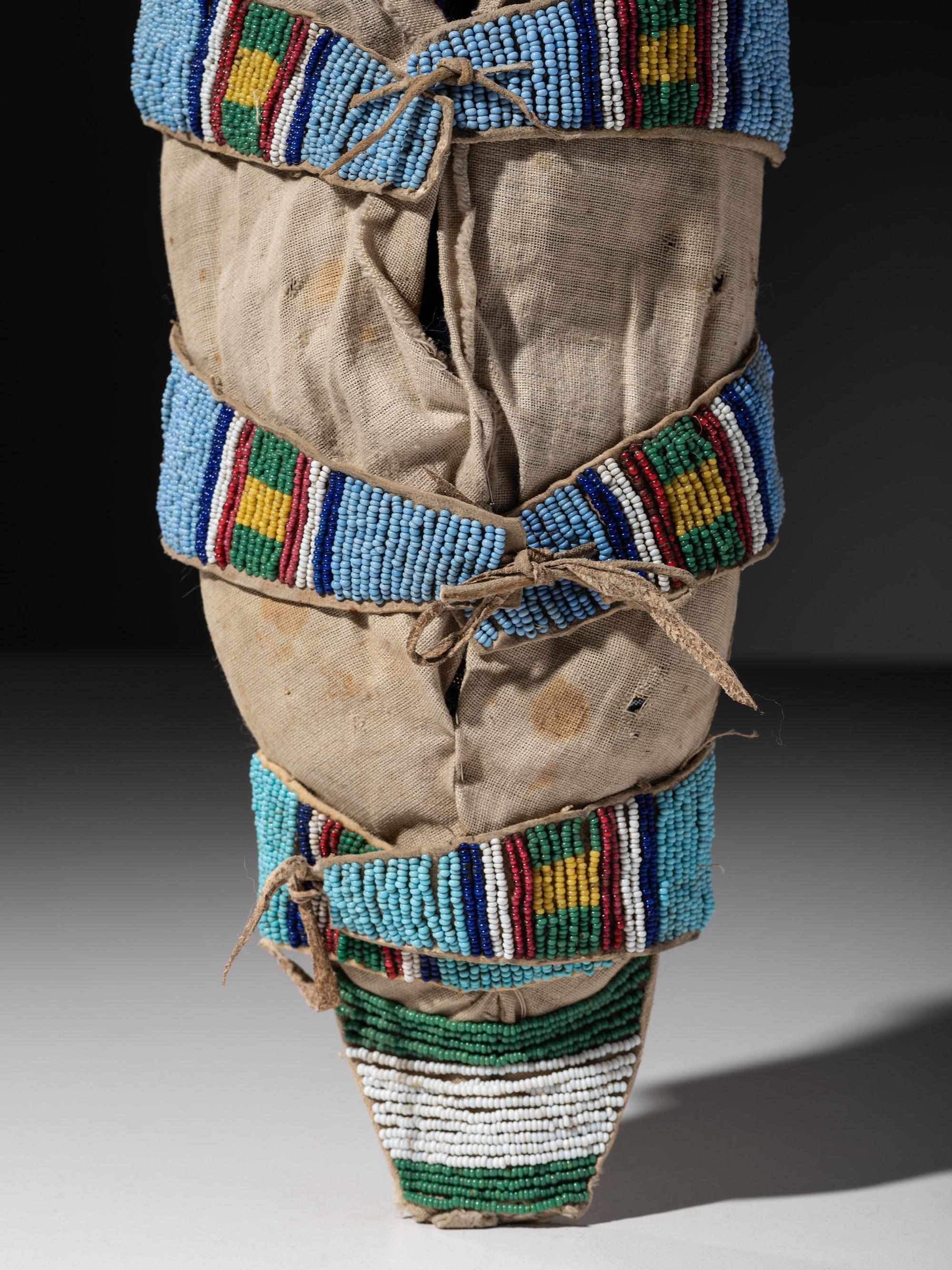 Apsáalooke (Crow) Beaded Doll Cradle