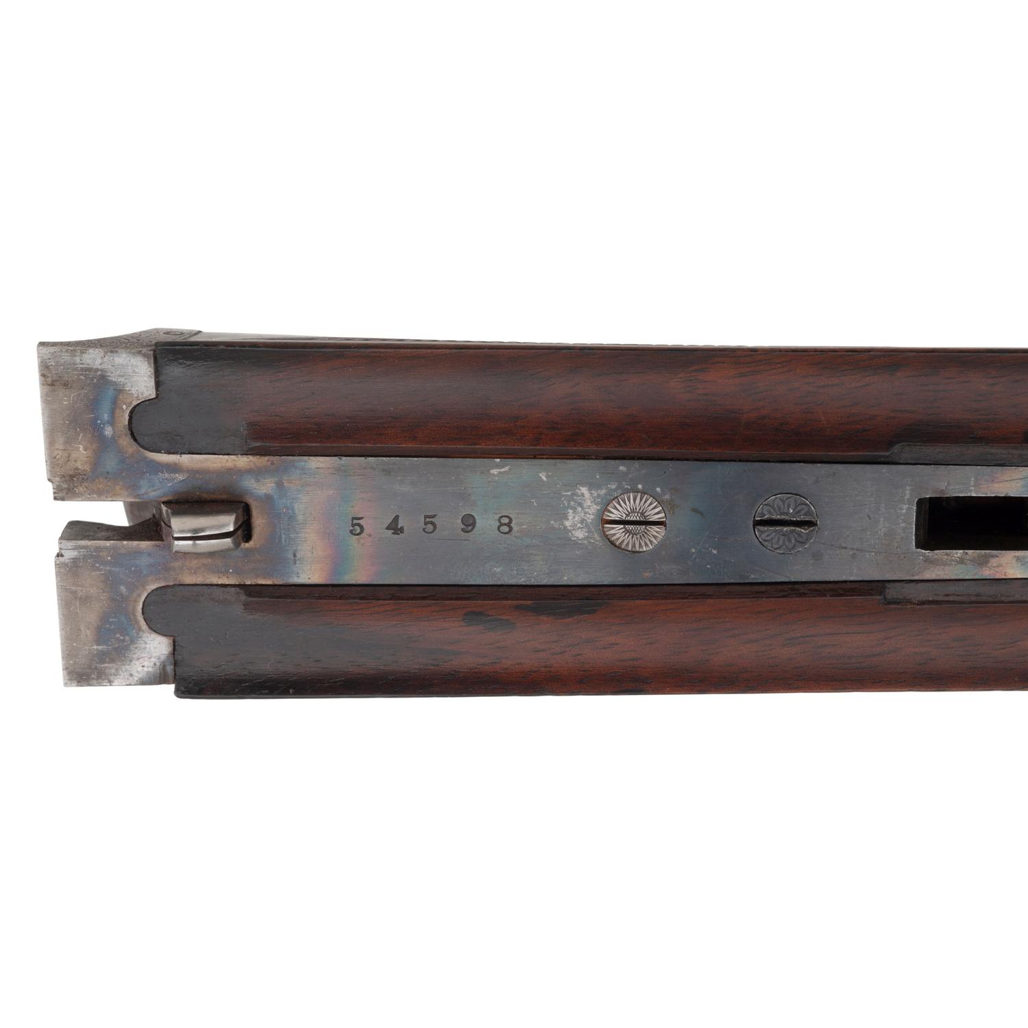 W & C Scott & Son Premier Ejector 12 Gauge Shotgun in Travel Case