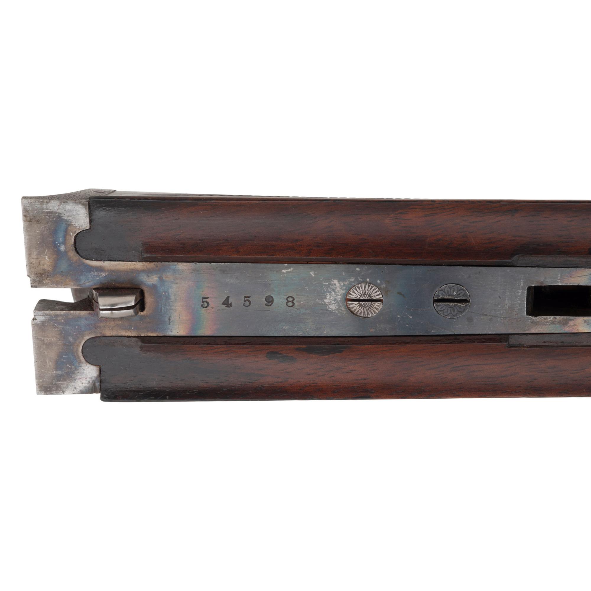 W & C Scott & Son Premier Ejector 12 Gauge Shotgun in Travel Case