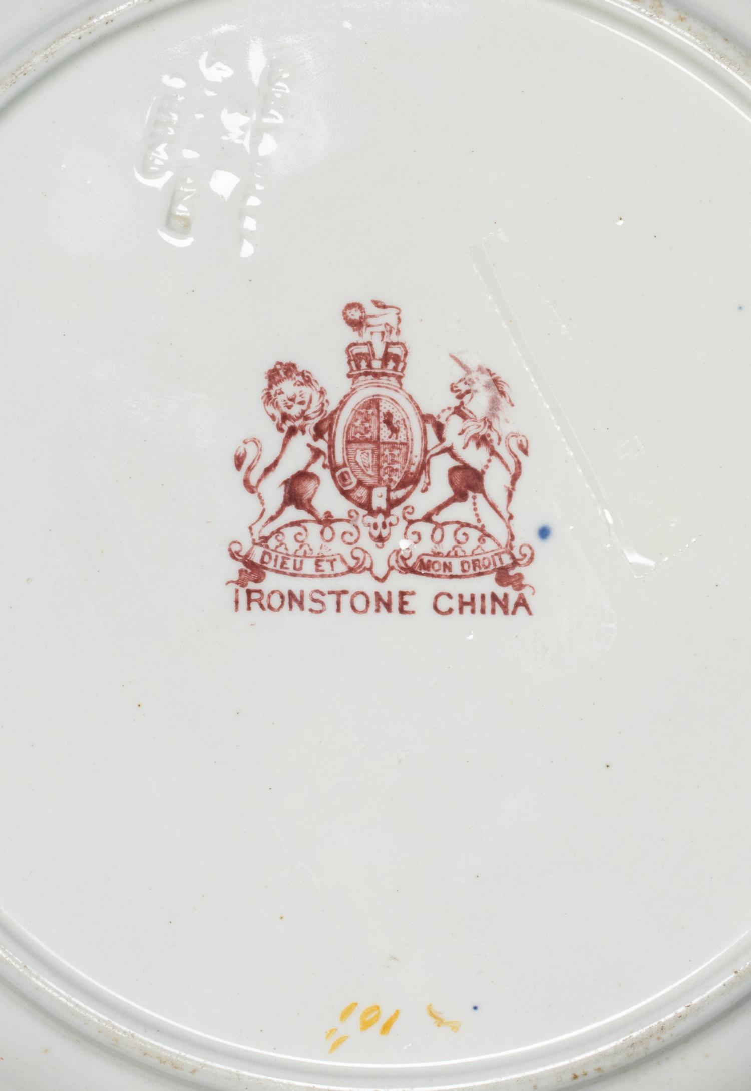 A Group of English Ironstone and Porcelain Table Wares
