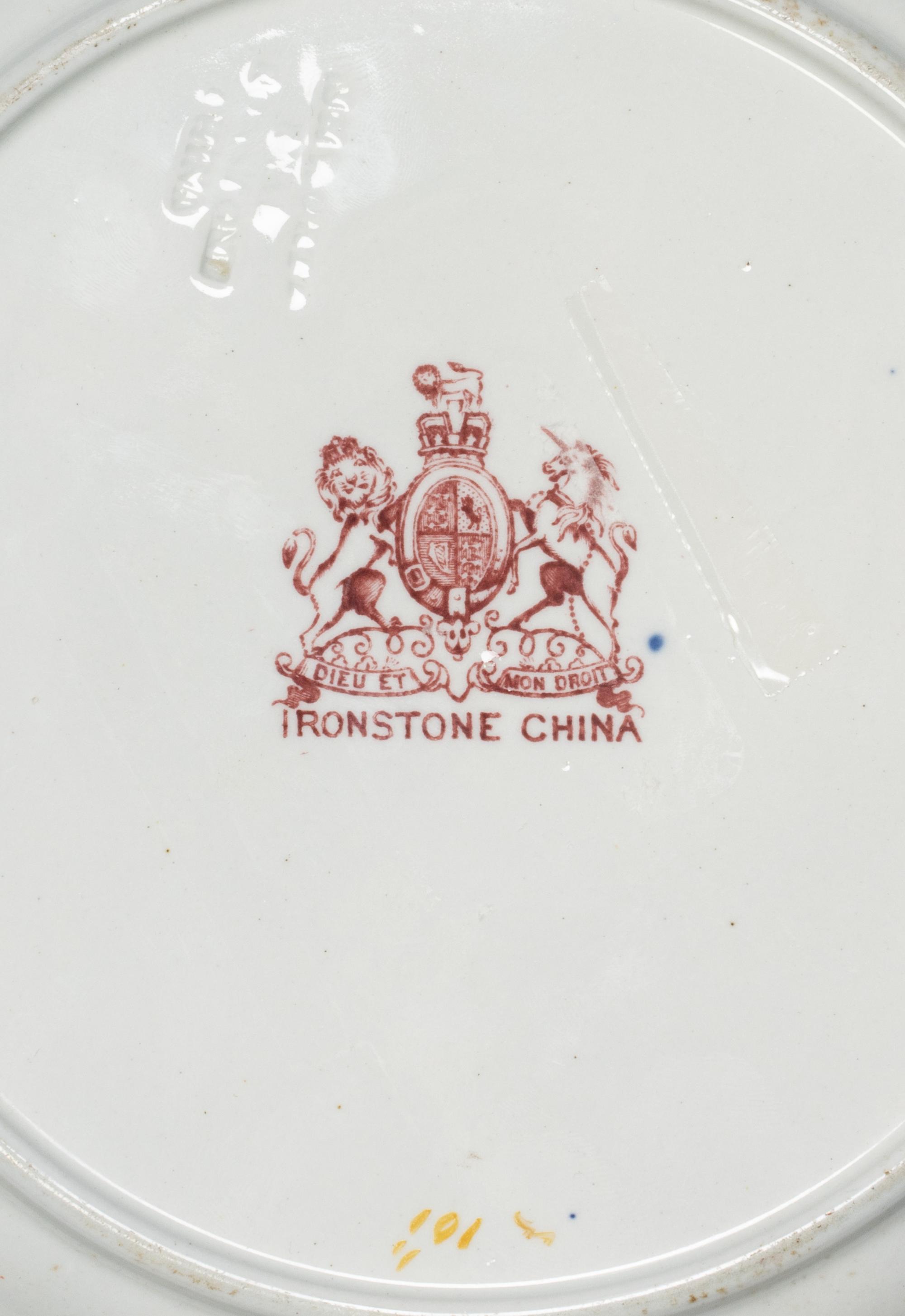 A Group of English Ironstone and Porcelain Table Wares