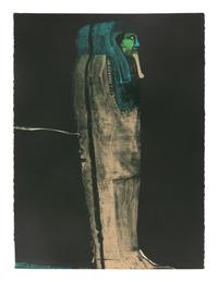 Three Works: The Sarcophagus (State I) , edition 12/150; First Mystery, edition 43/50; Action Shaman, double-sided test proof (unsigned)