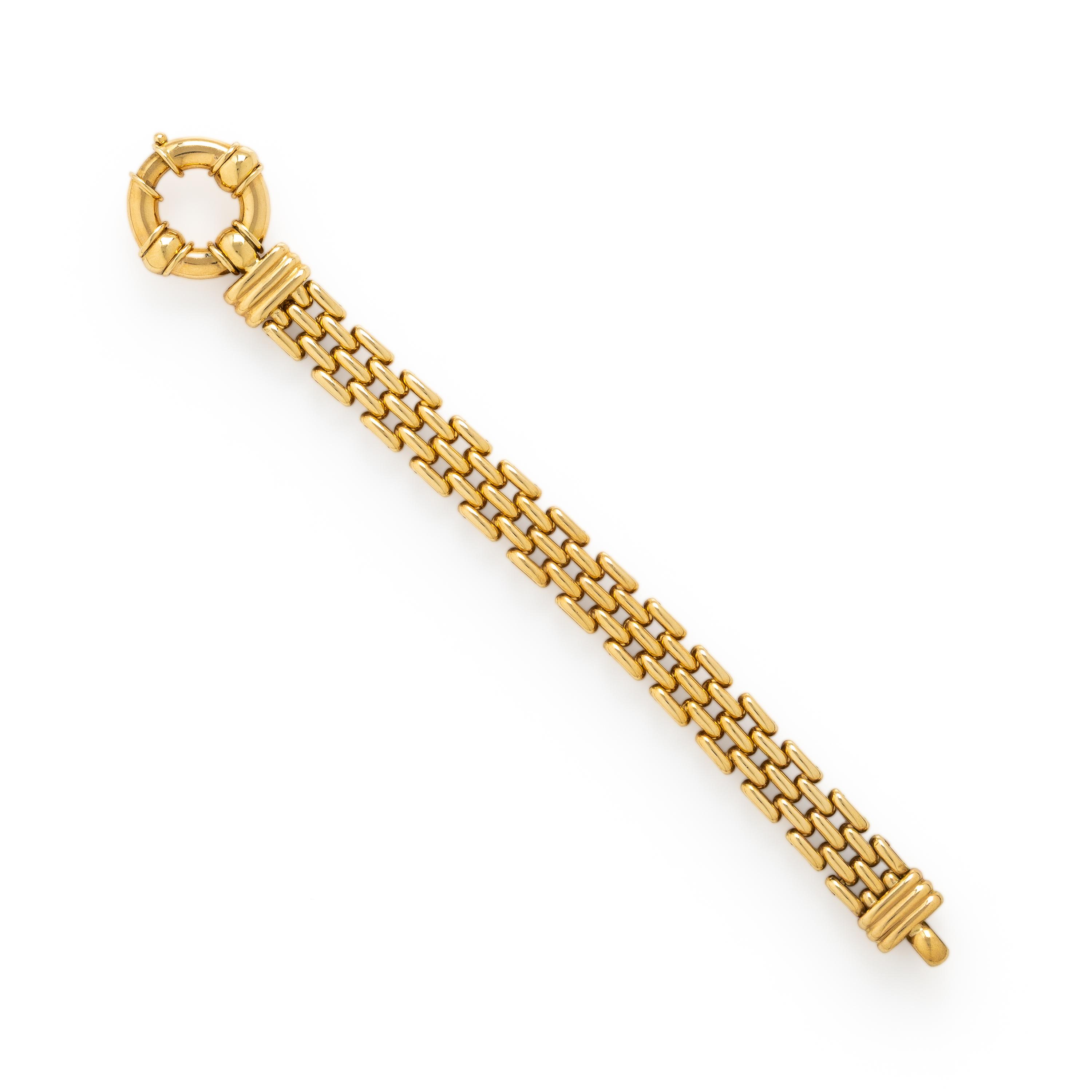 Yellow Gold Link Bracelet