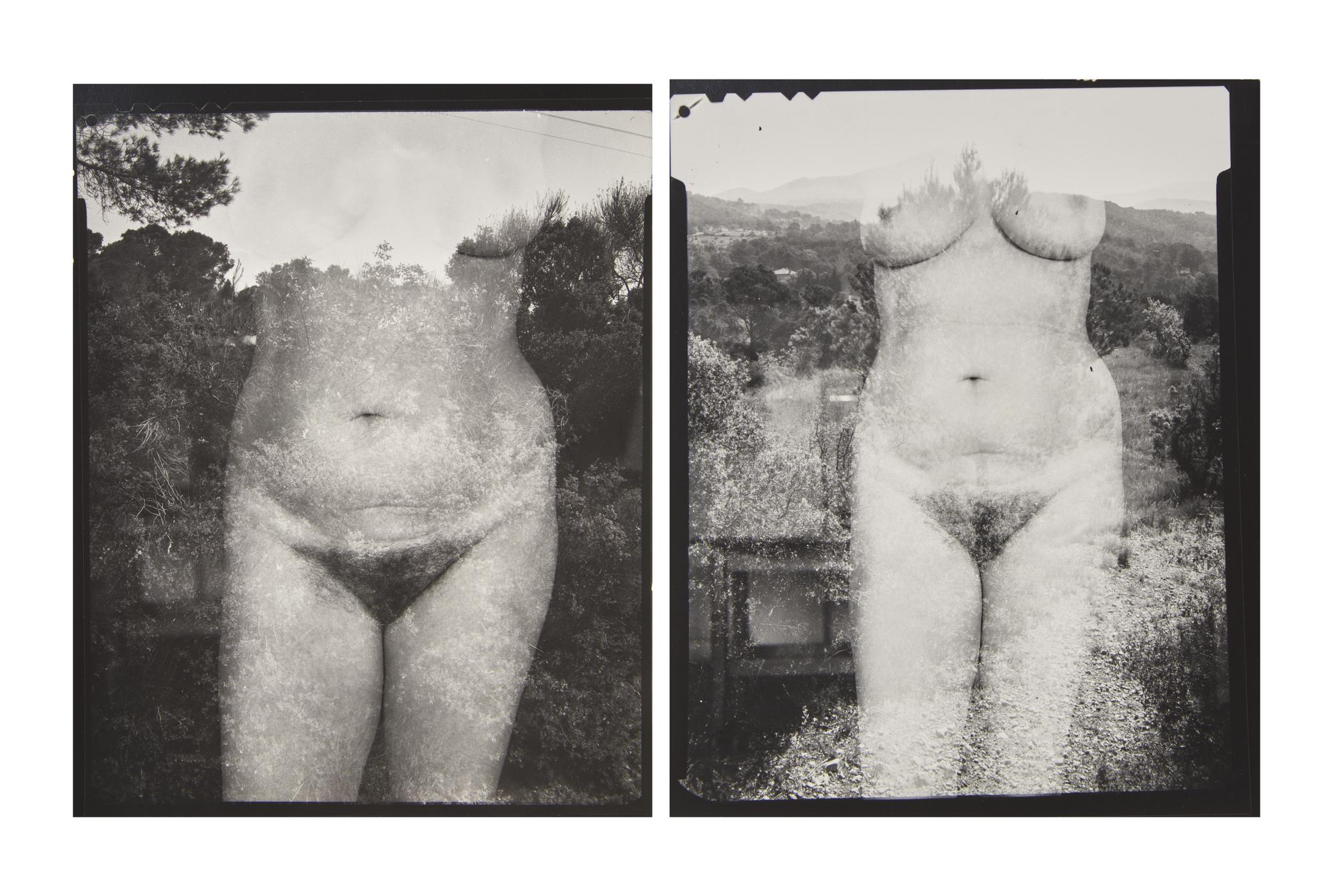 Aix-en-Provence , c. 1957-1958 (two works)