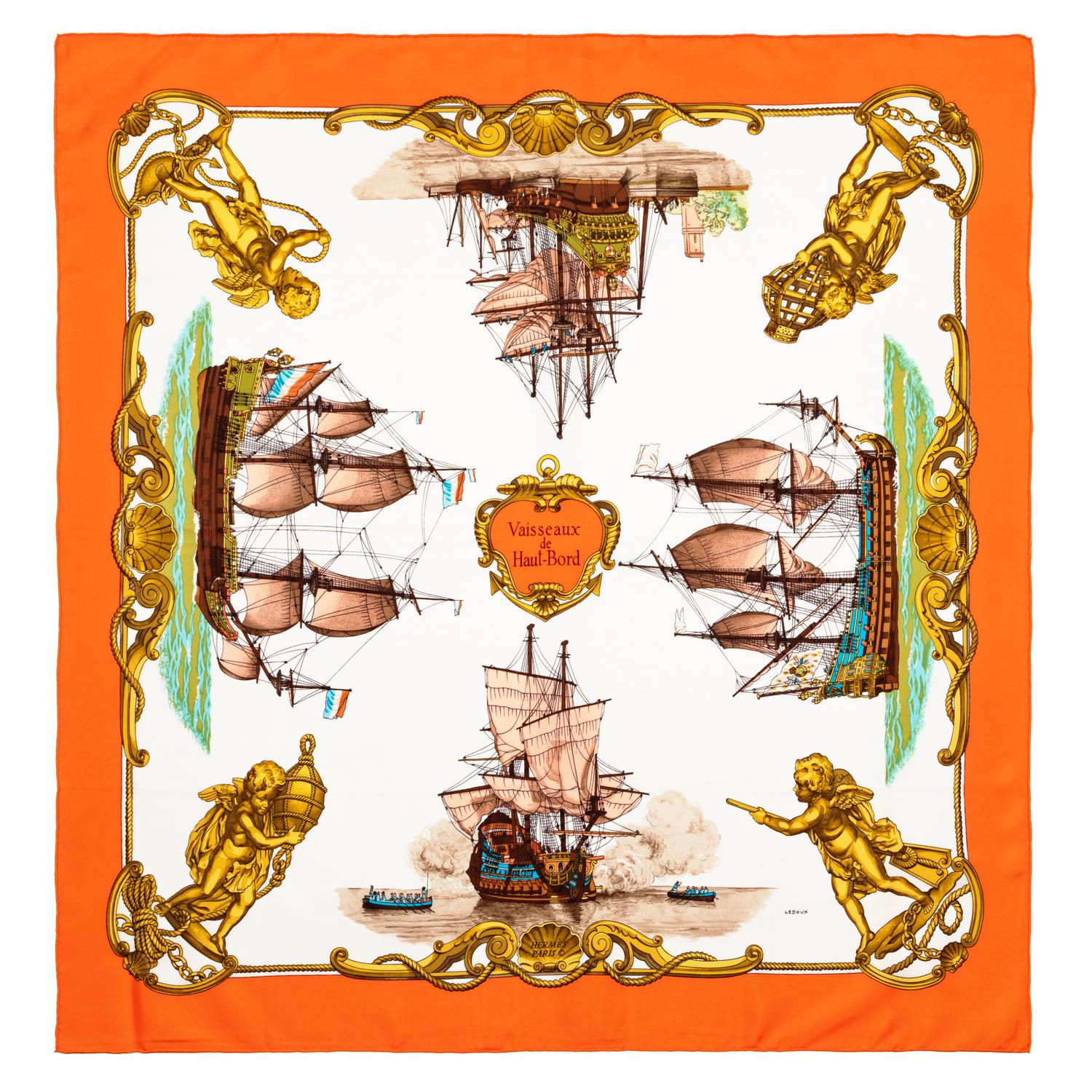 Hermès 90cm Silk Scarf