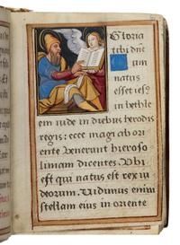Étienne Colaud Group (fl. 1480-1536). Prayerbook, in Latin and French, illuminated manuscript on parchment, [Paris, ca 1525].