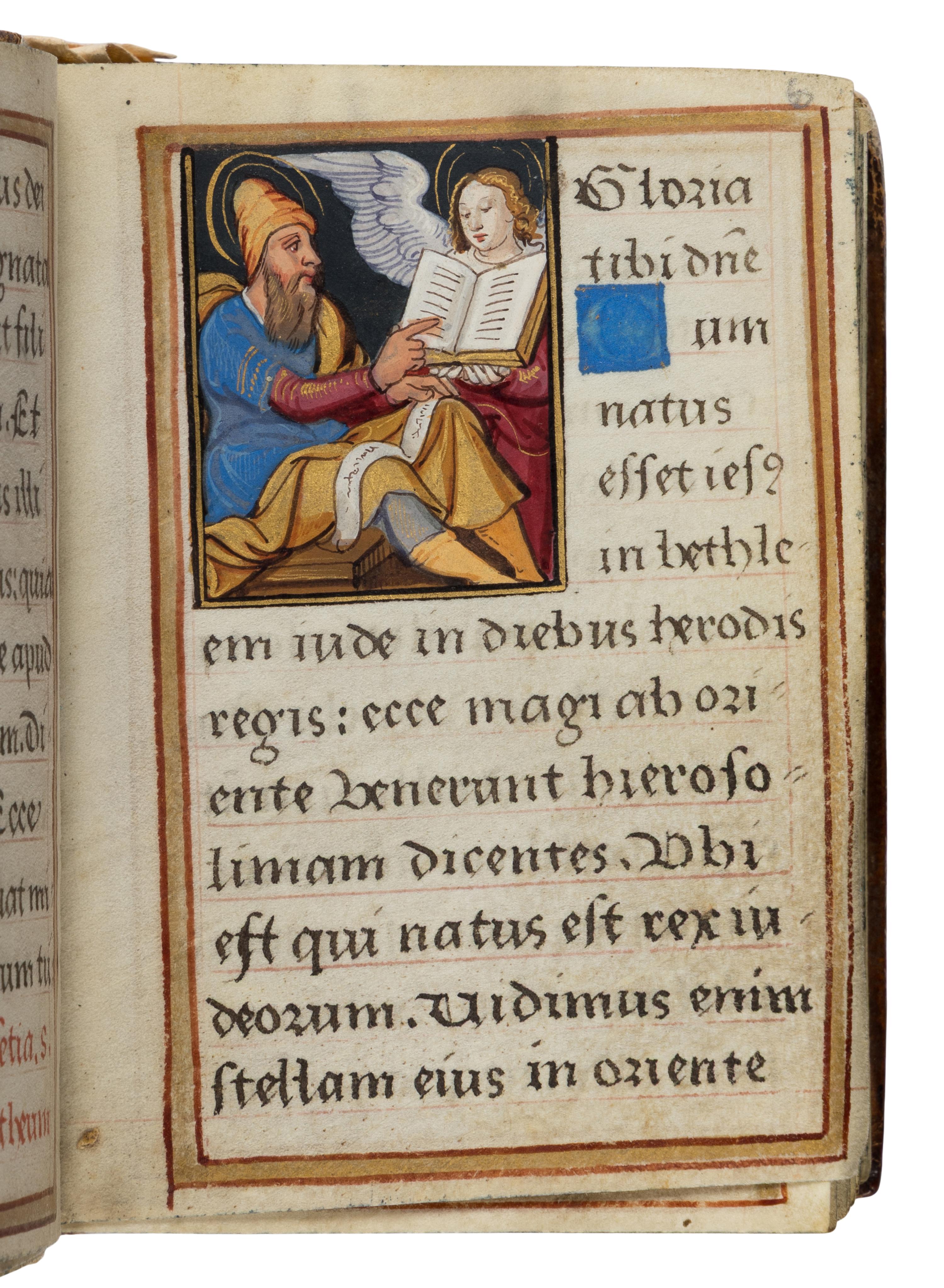 Étienne Colaud Group (fl. 1480-1536). Prayerbook, in Latin and French, illuminated manuscript on parchment, [Paris, ca 1525].