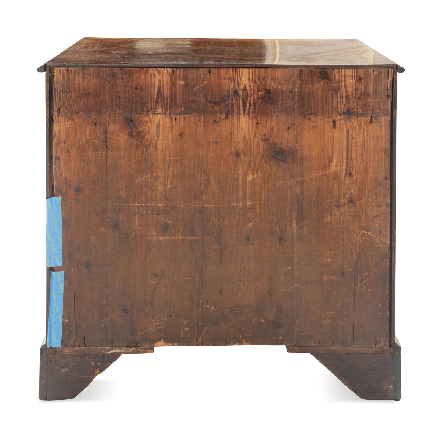 A George II Mahogany Kneehole Desk